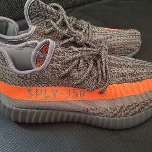 Yeezy Boost 350 Grey/Orange (USED)